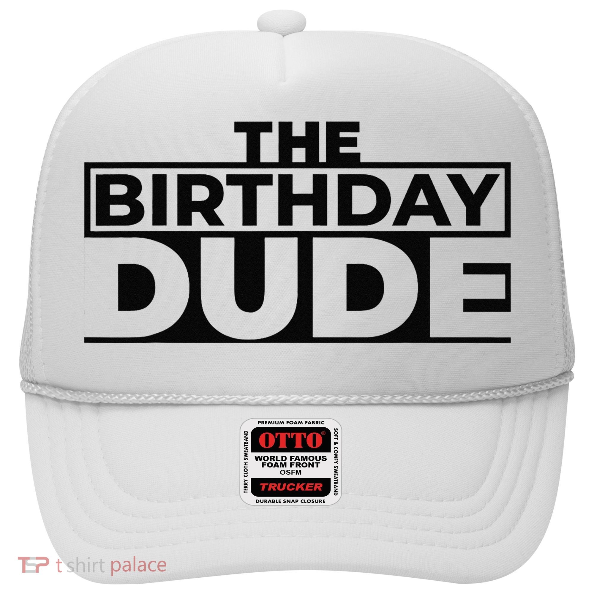 Birthday Dude Graphic Novelty Hat
