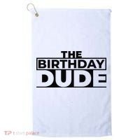 Birthday Dude Graphic Novelty Golf Towel thumb 0