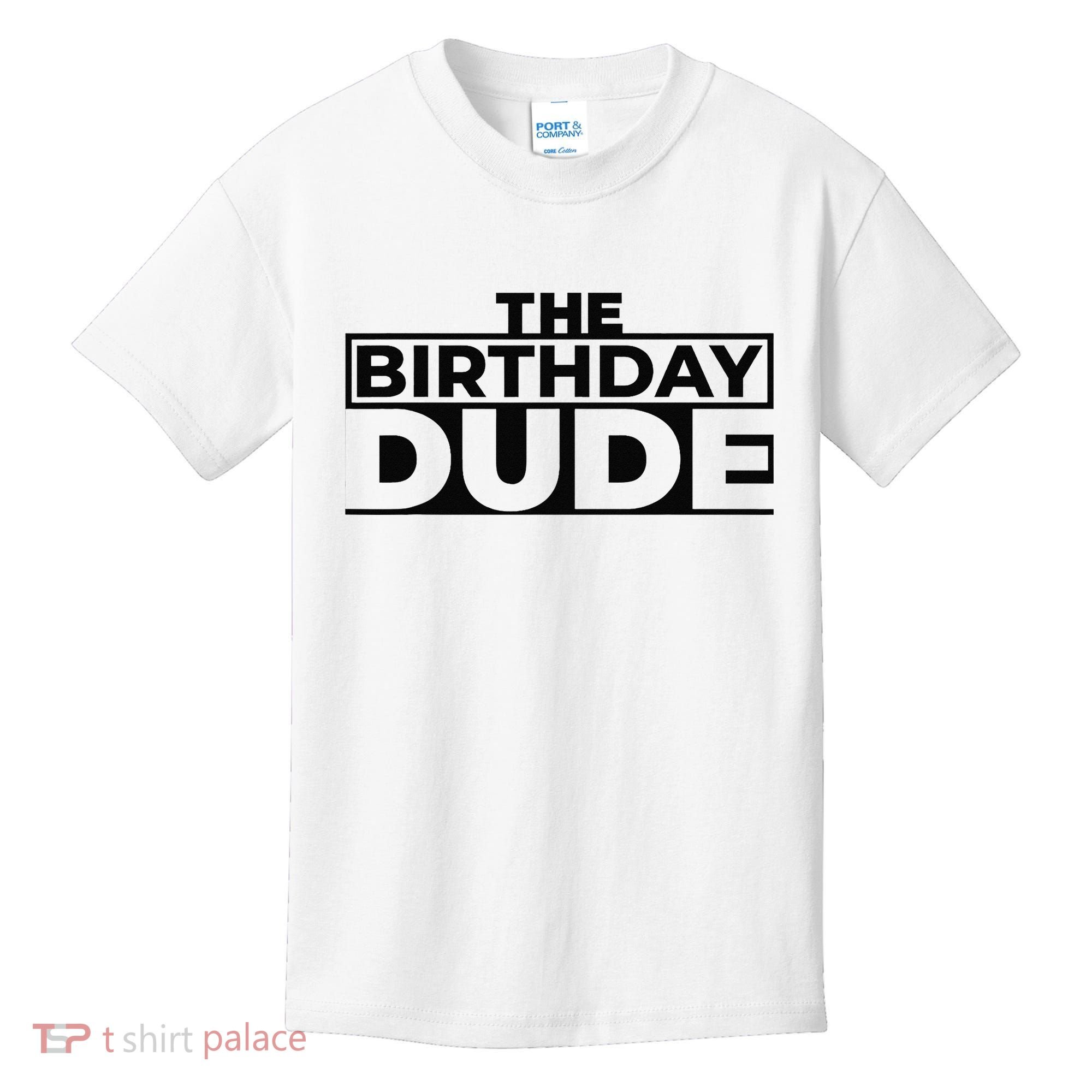 Birthday Dude Graphic Novelty Kids T-Shirt