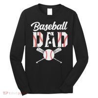 Baseball Dad Gifts Baseball Sport Lovers For Father's Day Long Sleeve Shirt thumb 0