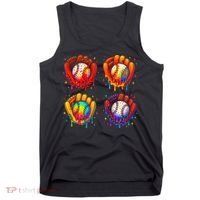 Baseball Drip Gloves Sweet Ice Cream Sprinkles Tank Top thumb 0