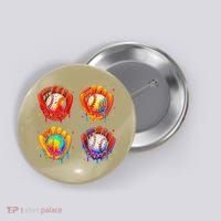 Baseball Drip Gloves Sweet Ice Cream Sprinkles Button thumb 0