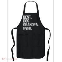 Best Dog Grandpa Ever Funny Cool Apron thumb 0