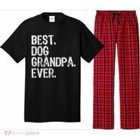 Best Dog Grandpa Ever Funny Cool Pajama Set thumb 0