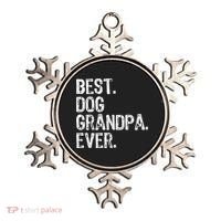 Best Dog Grandpa Ever Funny Cool Ornament thumb 0