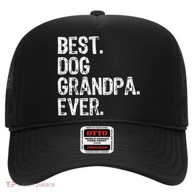 Best Dog Grandpa Ever Funny Cool Hat
