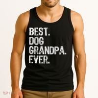 Best Dog Grandpa Ever Funny Cool Tank Top thumb 3