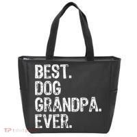 Best Dog Grandpa Ever Funny Cool Tote Bag thumb 0