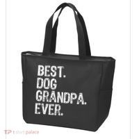 Best Dog Grandpa Ever Funny Cool Tote Bag thumb 3