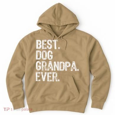 Best Dog Grandpa Ever Funny Cool Hoodie