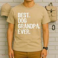 Best Dog Grandpa Ever Funny Cool T-Shirt thumb 6