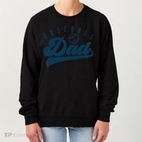 Baseball Dad Gifts Daddy Fathers Day Women's Sweatshirt thumb 0