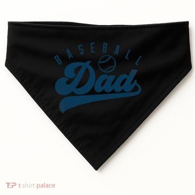 Baseball Dad Gifts Daddy Fathers Day USA-Made Doggie Bandana