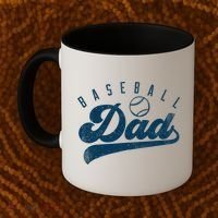 Baseball Dad Gifts Daddy Fathers Day Coffee Mug thumb 2