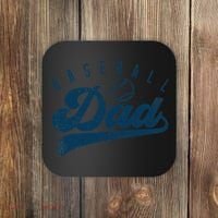 Baseball Dad Gifts Daddy Fathers Day Coaster thumb 0