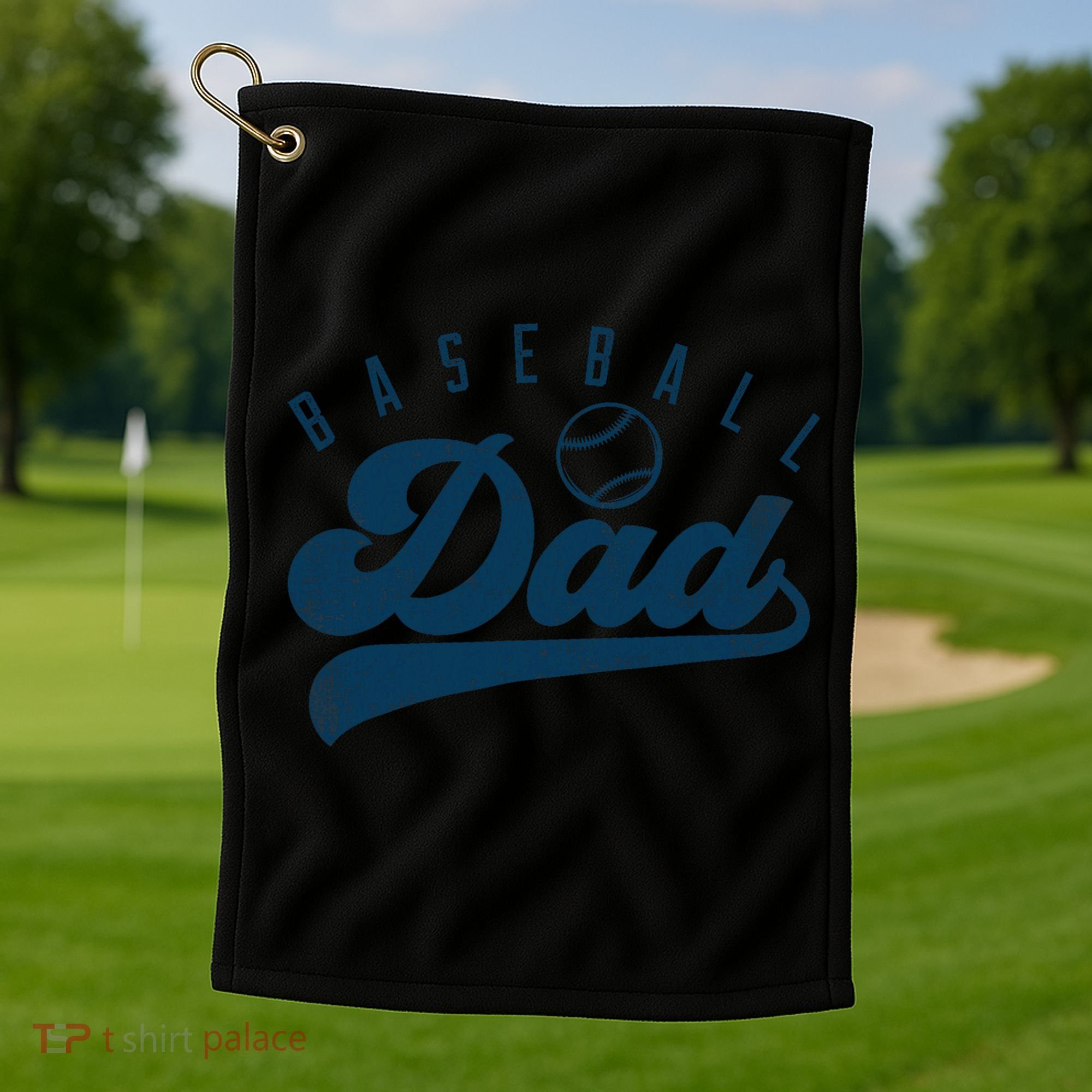 Baseball Dad Gifts Daddy Fathers Day Golf Towel