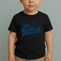 Baseball Dad Gifts Daddy Fathers Day Toddler T-Shirt thumb 2