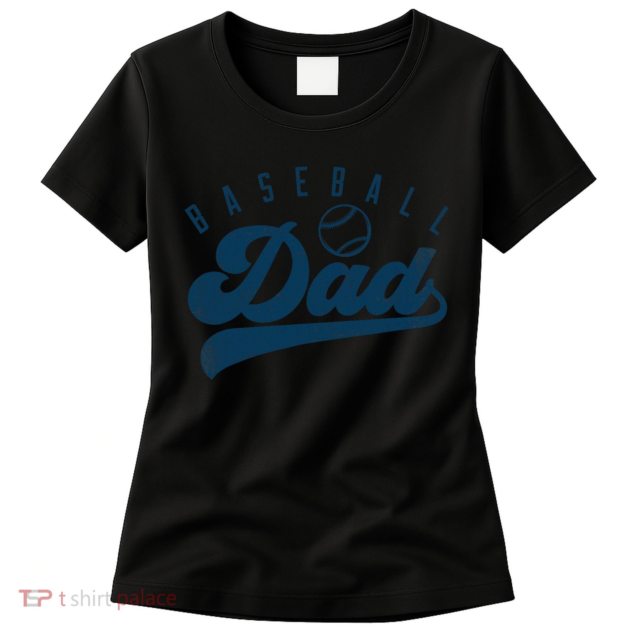 Baseball Dad Gifts Daddy Fathers Day Women's T-Shirt