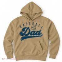 Baseball Dad Gifts Daddy Fathers Day Hoodie thumb 0