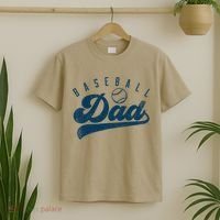 Baseball Dad Gifts Daddy Fathers Day T-Shirt thumb 2