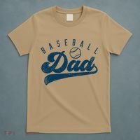 Baseball Dad Gifts Daddy Fathers Day T-Shirt thumb 5