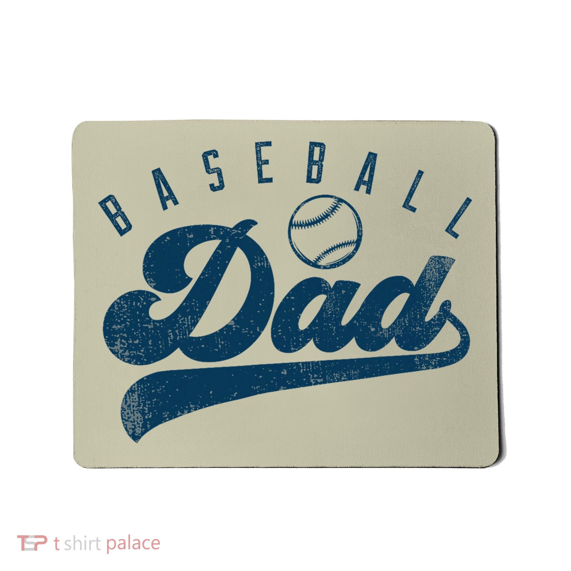 Baseball Dad Gifts Daddy Fathers Day Mousepad