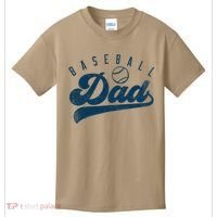 Baseball Dad Gifts Daddy Fathers Day Kids T-Shirt thumb 0