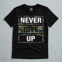 Bahaa's Don't Give Up Illustration Quotes Novelty  T-Shirt thumb 5