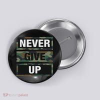 Bahaa's Don't Give Up Illustration Quotes Novelty  Button thumb 0