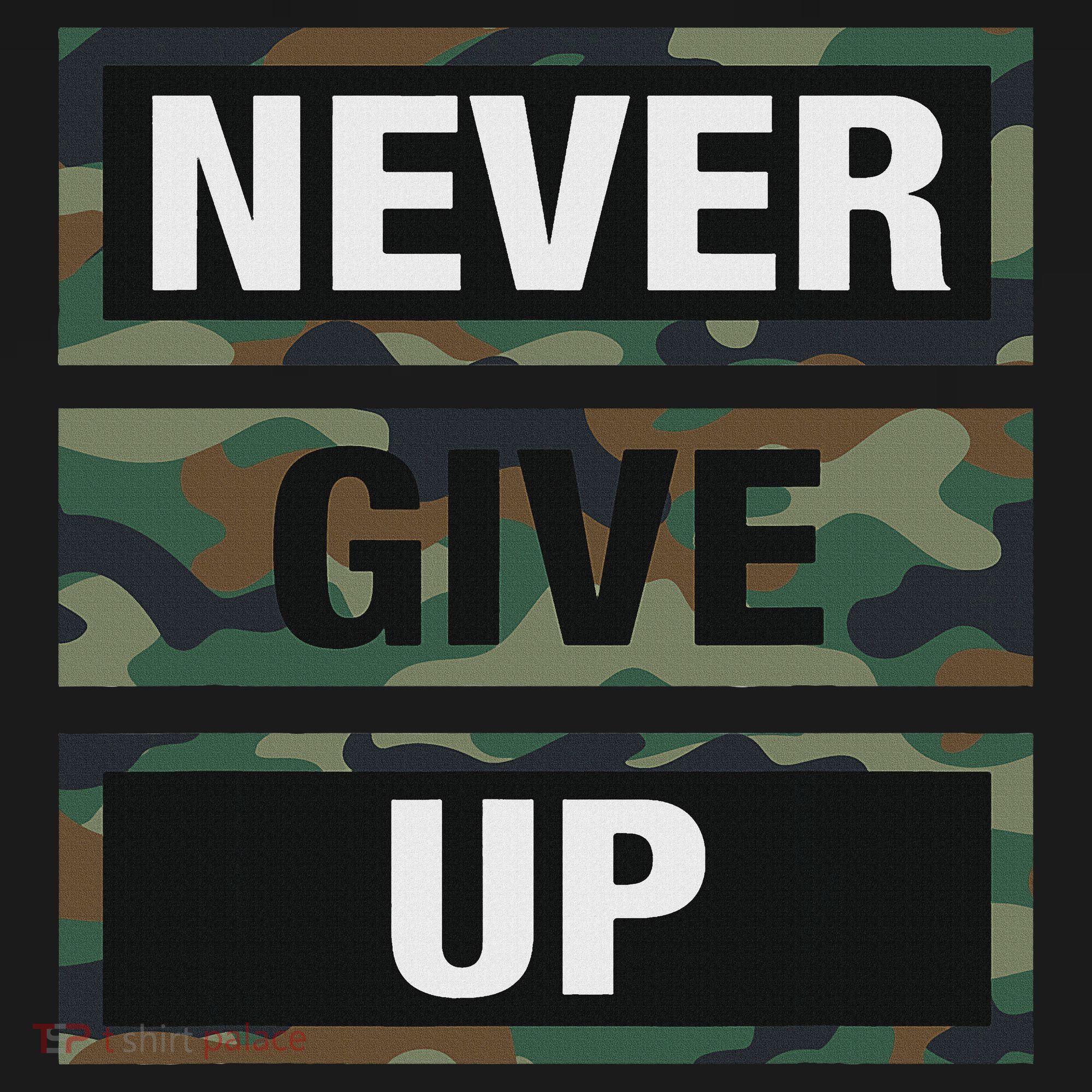 Bahaa's Don't Give Up Illustration Quotes Novelty  Women's Tank Top