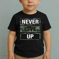 Bahaa's Don't Give Up Illustration Quotes Novelty  Toddler T-Shirt thumb 2