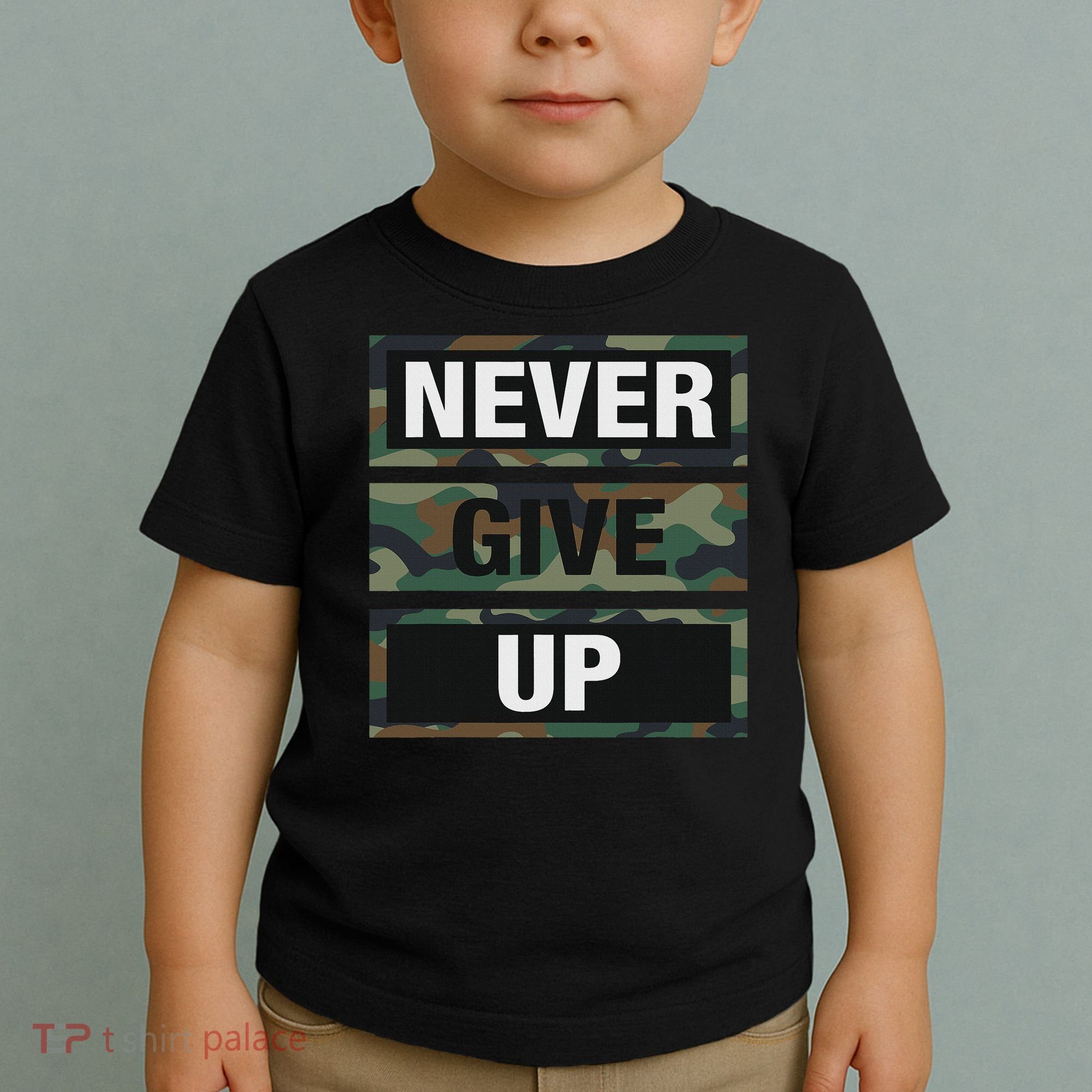 Bahaa's Don't Give Up Illustration Quotes Novelty  Toddler T-Shirt