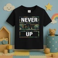 Bahaa's Don't Give Up Illustration Quotes Novelty  Toddler T-Shirt thumb 3