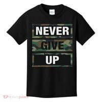 Bahaa's Don't Give Up Illustration Quotes Novelty  Kids T-Shirt thumb 0
