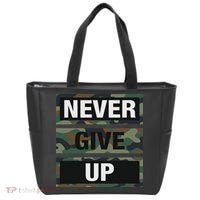 Bahaa's Don't Give Up Illustration Quotes Novelty  Tote Bag thumb 0