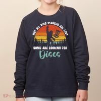 Bigfoot Disc Golf Big Foot Sasquatch Gifts For Women's Sweatshirt thumb 0