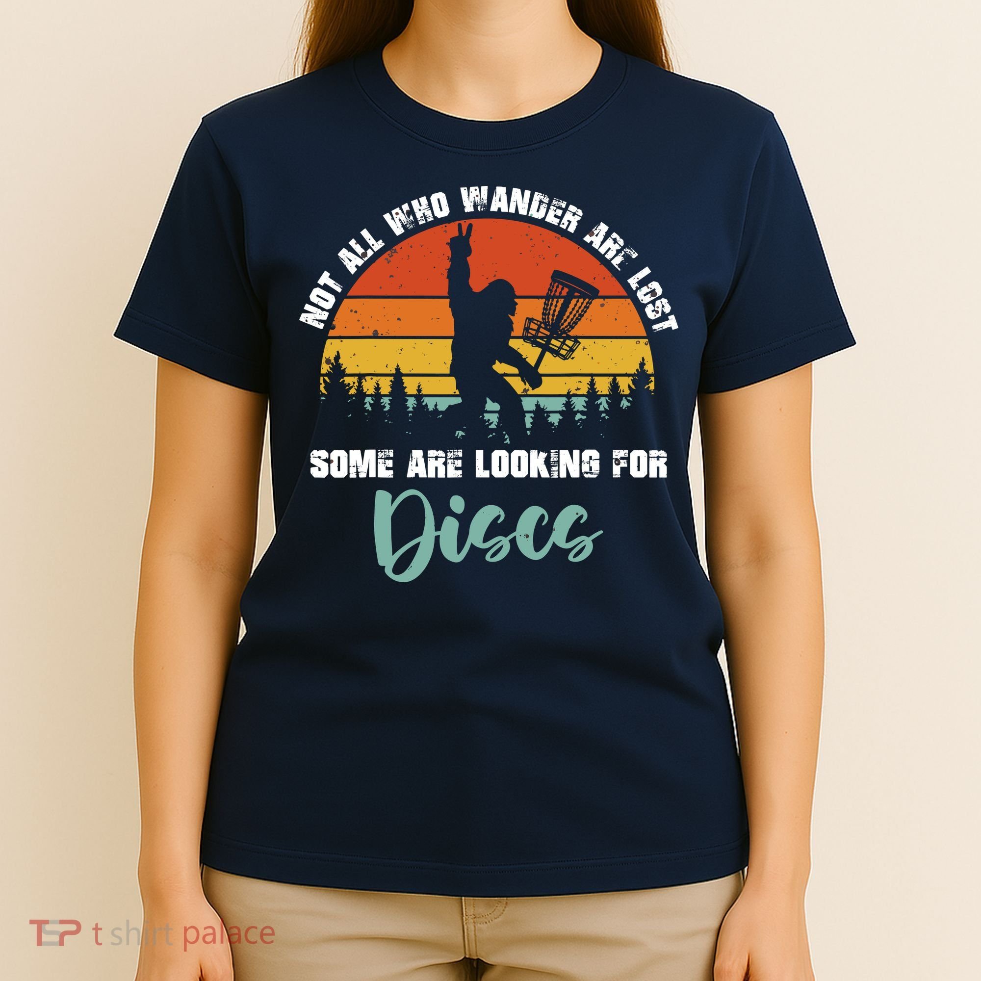 Bigfoot Disc Golf Big Foot Sasquatch Gifts For T-Shirt