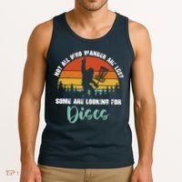 Bigfoot Disc Golf Big Foot Sasquatch Gifts For Tank Top thumb 3