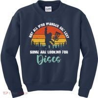 Bigfoot Disc Golf Big Foot Sasquatch Gifts For Kids Sweatshirt thumb 0