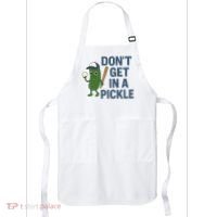 Baseball Don't Get In A Pickle Funny Apron thumb 0