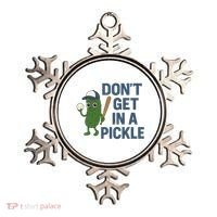 Baseball Don't Get In A Pickle Funny Ornament thumb 0