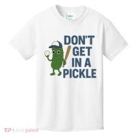 Baseball Don't Get In A Pickle Funny Kids T-Shirt thumb 0