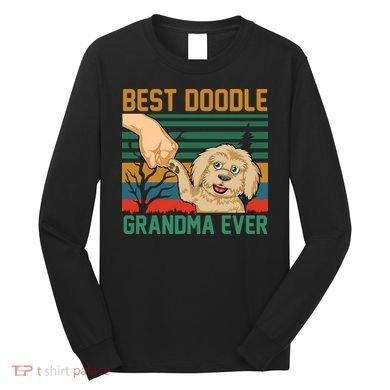 Best Doodle Grandma Ever Long Sleeve Shirt