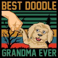 Best Doodle Grandma Ever Women's Hoodie thumb 2