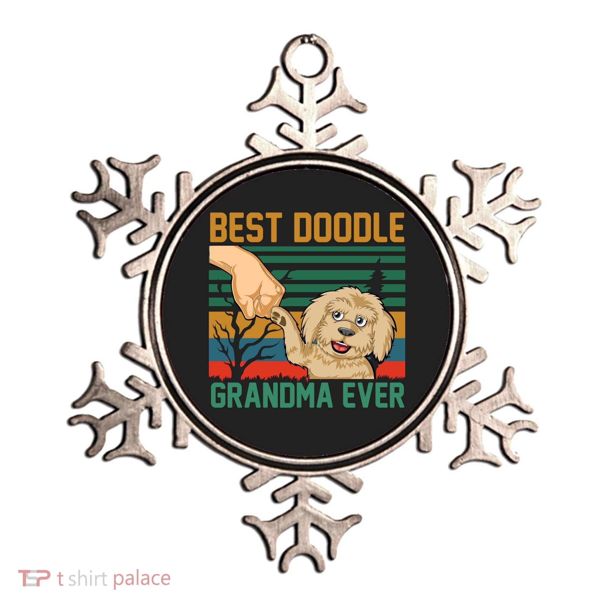 Best Doodle Grandma Ever Ornament