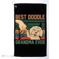 Best Doodle Grandma Ever Golf Towel thumb 0