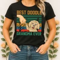 Best Doodle Grandma Ever Women's T-Shirt thumb 2