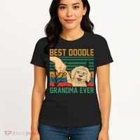 Best Doodle Grandma Ever Women's T-Shirt thumb 4