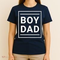 Boy Dad - Gift for Dads with Sons - Best Father - Classic T-Shirt thumb 4