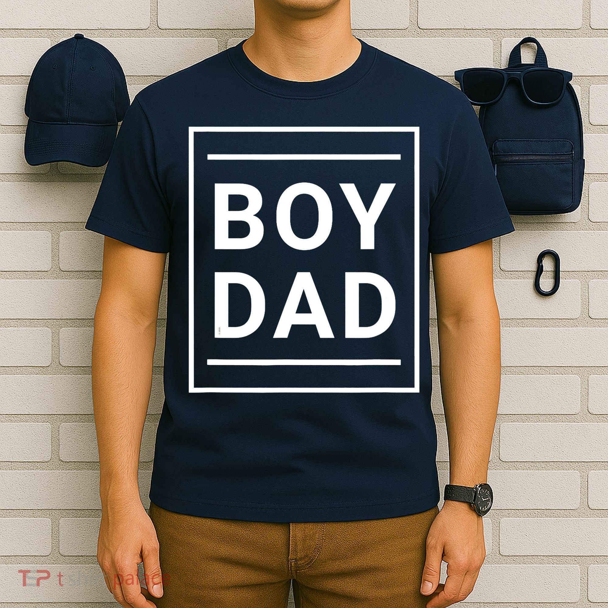 Boy Dad - Gift for Dads with Sons - Best Father - Classic T-Shirt
